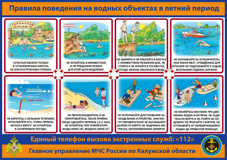 Безопасность на воде.